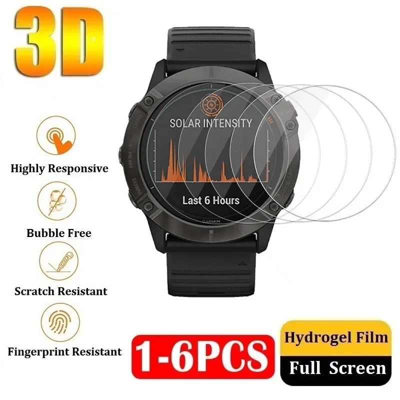 Hydrogel Screen Protector - Garmin Fenix 7X 7S 7 6X