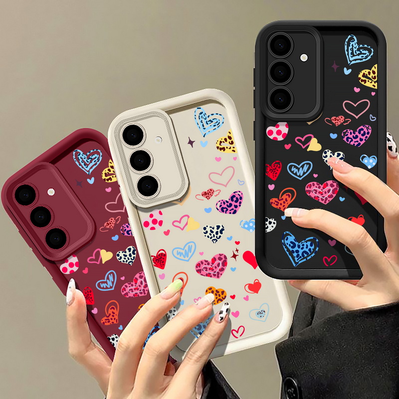 Renkli Kalp Desenli Telefon Kı - Samsung Galaxy A55 incelemesi ve fiyatı
