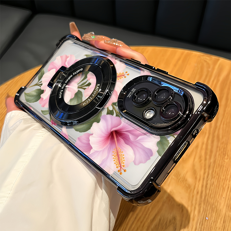 Pembe Hibisküs Çiçek Desenli T - Oppo A78 incelemesi ve fiyatı