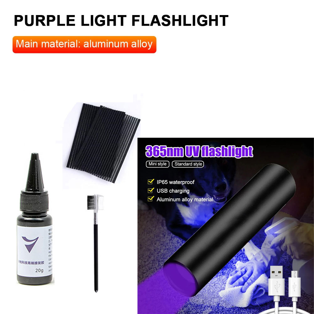 UV Işıklı Saç Eklenmesi Yapışt - Liquid Uv Glue Kit incelemesi ve fiyatı