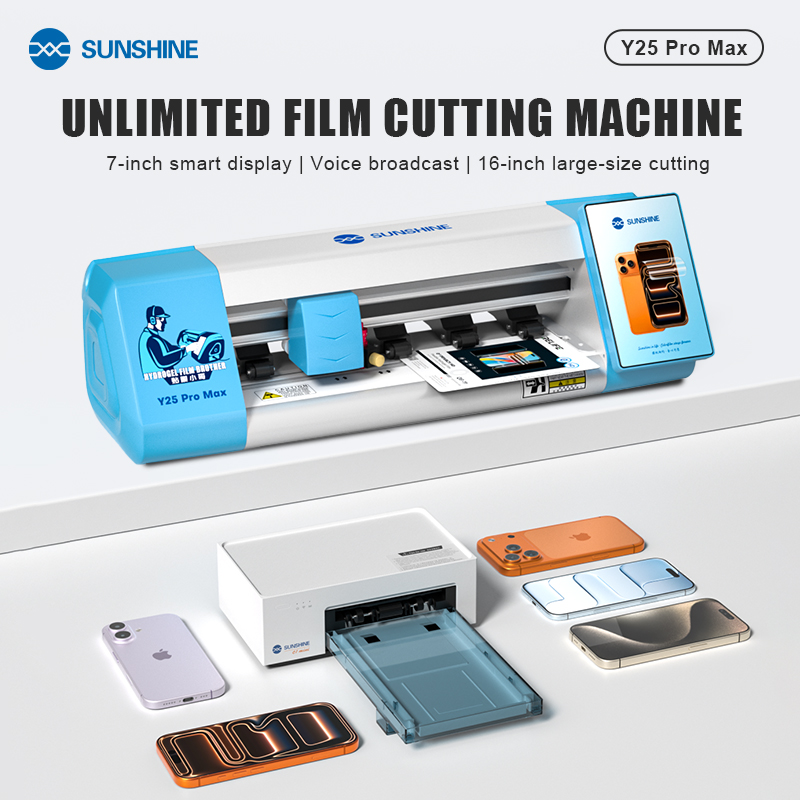 SUNSHINE Y25 Pro Max 16 inç Bü - Screen Protector Cutter incelemesi ve fiyatı